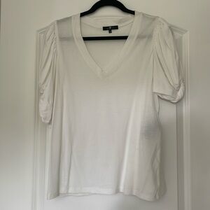 Seven for all mankind, white T-shirt, size large